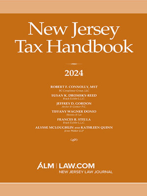 cover image of New Jersey Tax Handbook